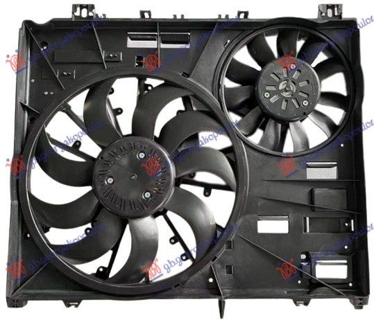Sklop ventilatora za hlađenje 3.0 diesel-hybrid -4.4 diesel double