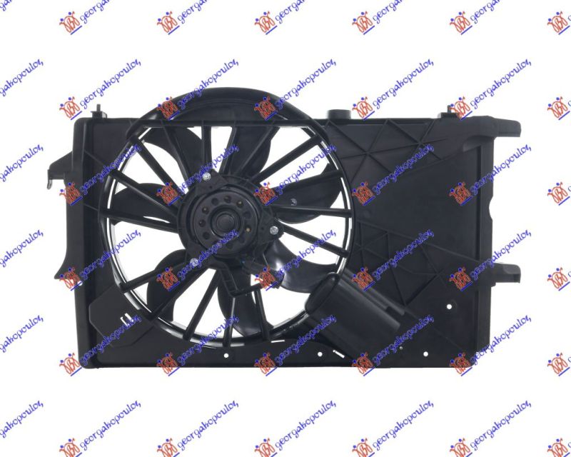 Ventilator hladnjaka komplet (+A/C) benzin