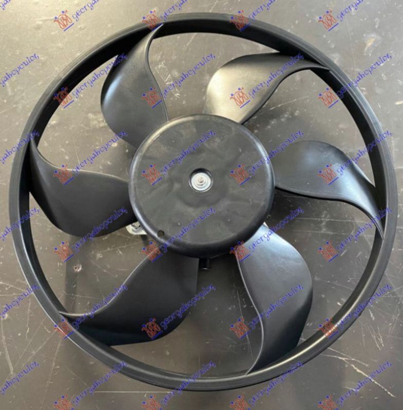 Ventilator hladnjaka (MOTOR + VENTILATOR) 1.7 cdti dizel (345 MM) (2 PINA)