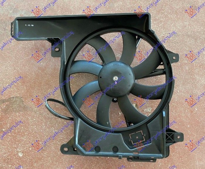Ventilator hladnjaka komplet jednini 1.3-1.7 cdti dizel (365 MM) (2 PINA)
