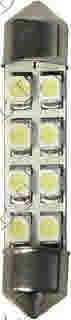 Pilot LED 8 smd 42mm bijelo