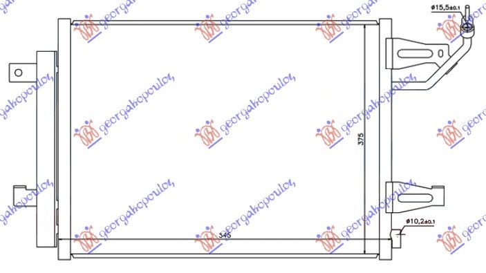 Hladnjak klime (52×37,5) (SVI MODELI)