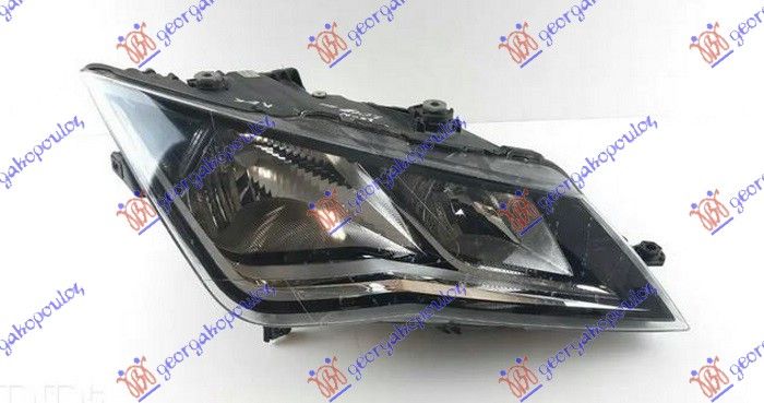 Far električni (E) (S MOTOROM) (H7/H7) s LED dnevnim svjetlom (TYC)