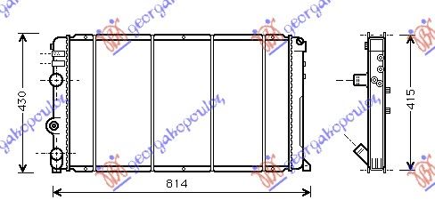Hladnjak motora 1.9–2.5–2.8 dti dizel +/- klima (729X399) -03