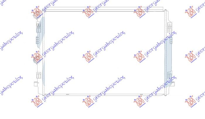 Hladnjak motora 1.0 tsi – 1.5 tsi benzin ručni/auto (648X446)
