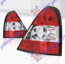 Štop lampa crvena-bijela LED