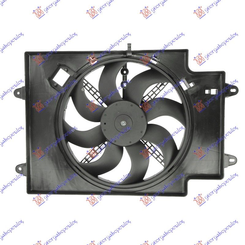 Ventilator hladnjaka komplet 2.0i-16v jts - 1.9 jtd