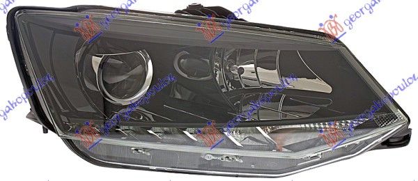 Far električni (H7/H7) s LED drl (HELLA)