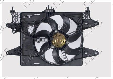 Ventilator hladnjaka komplet (1.4 BENZIN) +a/c