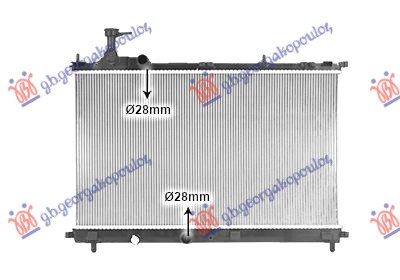 Hladnjak motora 1.4 benzin (375X650X26)
