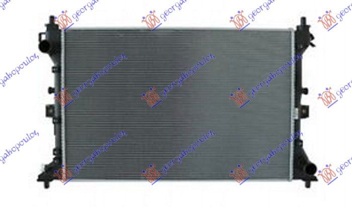 Hladnjak motora 1.0–1.4 turbo benzin (625X410X26)