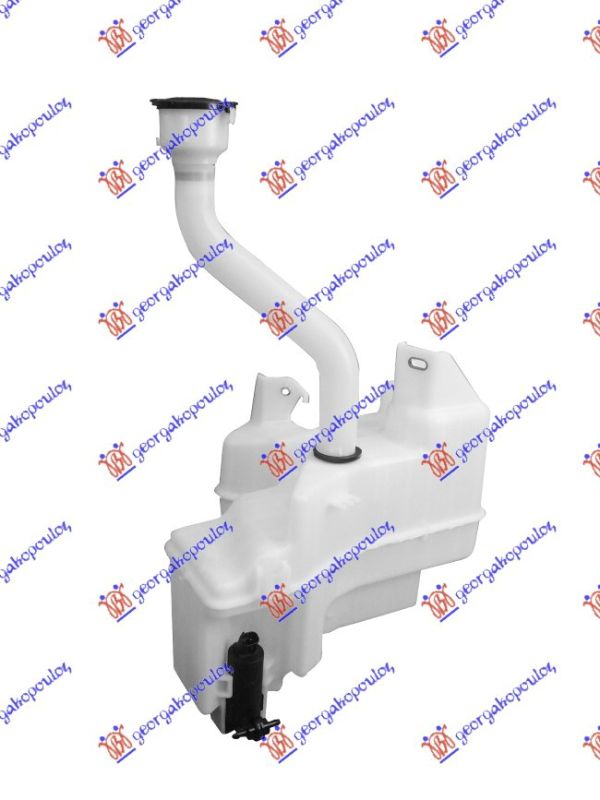 Posuda za tekućinu brisača (MOTOR) (GRLO) (POKLOPAC)