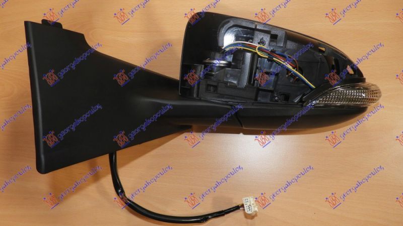 Retrovizor električni grijani u primeru  (S ŽMIGAVCEM) (KONVEKSNO STAKLO)