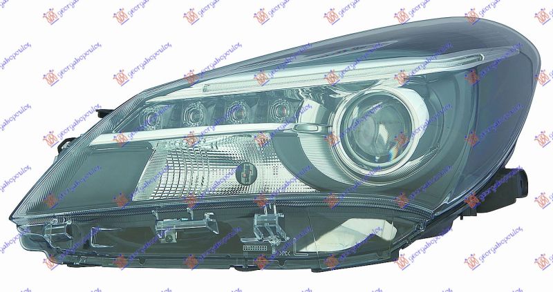 Far električni  (HIR2) (ŽMIGAVAC)(LED DNEVNO SVJETLO) (E) (DEPO)