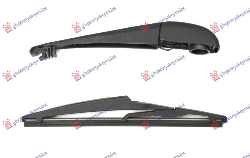 Zadnji brisač komplet 250mm