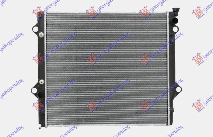 Hladnjak motora 4.0i v6 +/- klima ručni/auto (65X59.8X2.6)