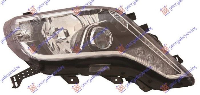 Far električni (HB3) s LED drl (E) (DEPO)