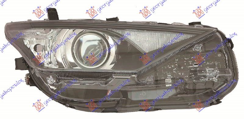 Far električni (HIR2) s LED dnevnim svjetlom (E) (DEPO)