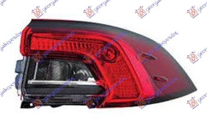 Štop svjetlo vanjska strana LED (E)