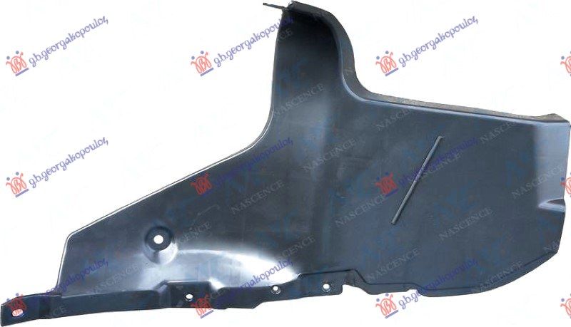 Zadnji unutrašnji blatobran)  (MUD FLAP)