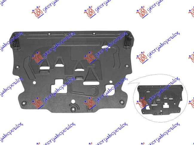 Zaštita ispod motora plastična (2.0 BENZIN/DIZEL)
