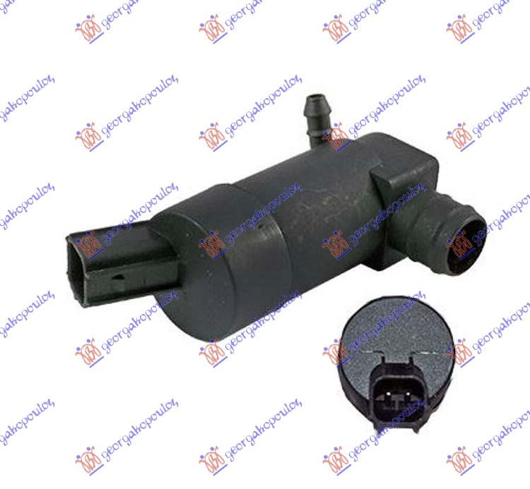 Motor posude brisača (PRAVOKUTNI PRIKLJUČAK) (1 PUMPA) (SEDAN)