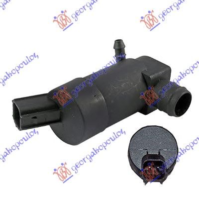 Motor posude brisača (PRAVOKUTNI PRIKLJUČAK) (1 PUMPA) (SEDAN)