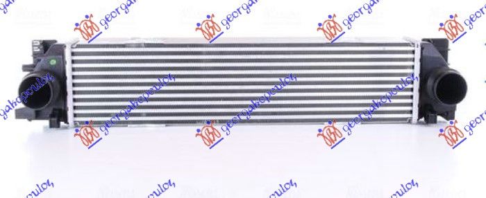 Hladnjak interkulera 2.0 t5 benzin – 2.0 d4 dizel (618X147)