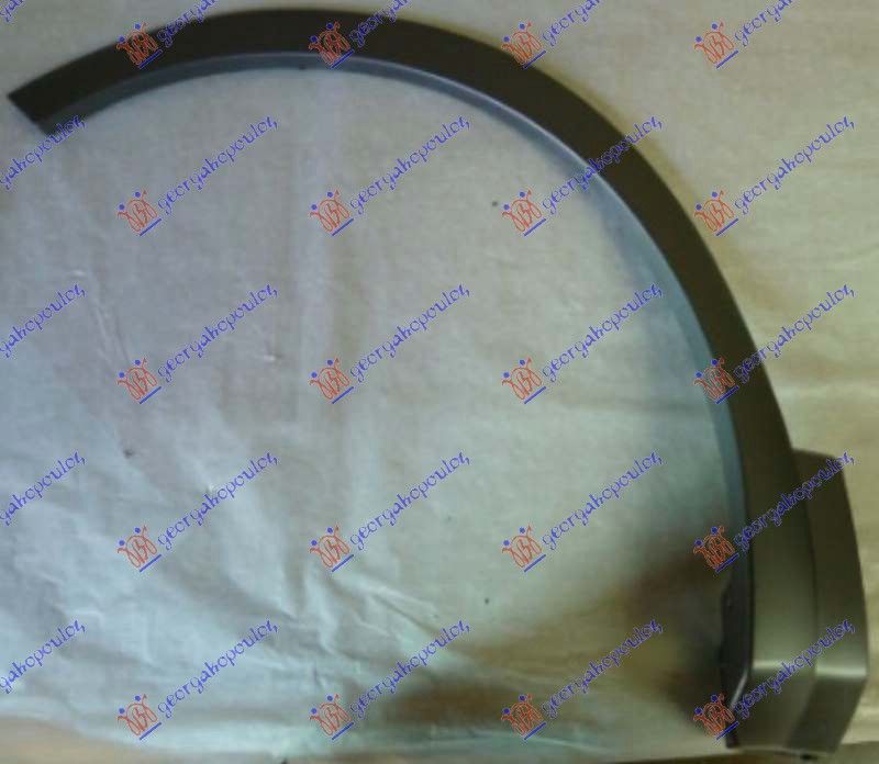 Rub plastični prednjeg blatobrana plastični