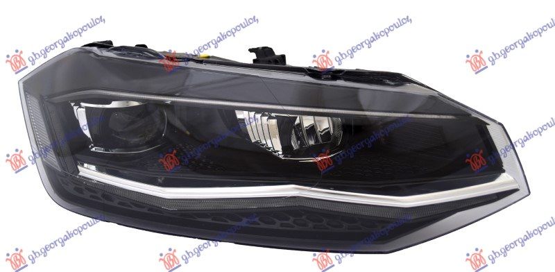 Far LED s kromiranom maskom (E) (VALEO)