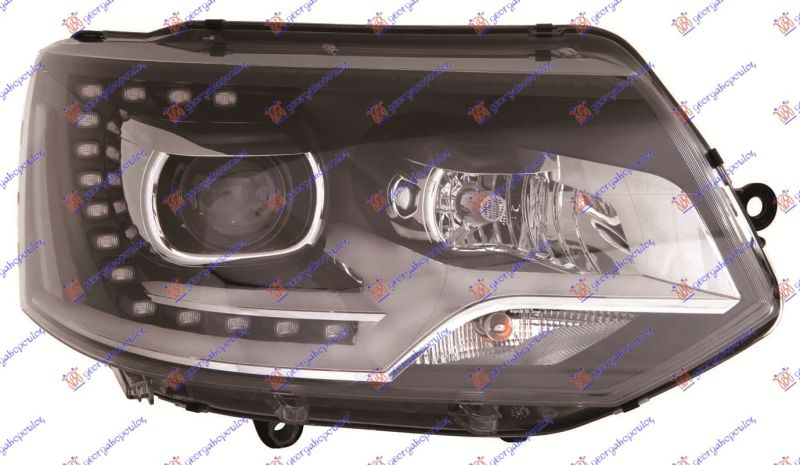 Far xenon (D3S/H7) sa LED dnevnim svjetlom (DEPO)