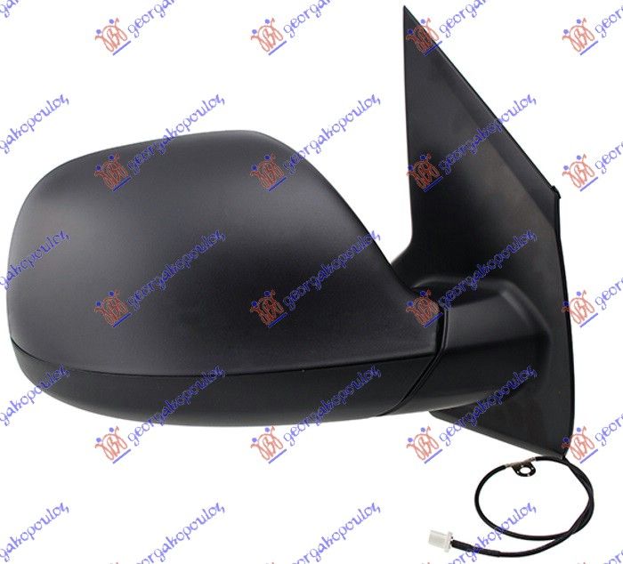 Retrovizor ručni s antenom (KONVEKSNO STAKLO)