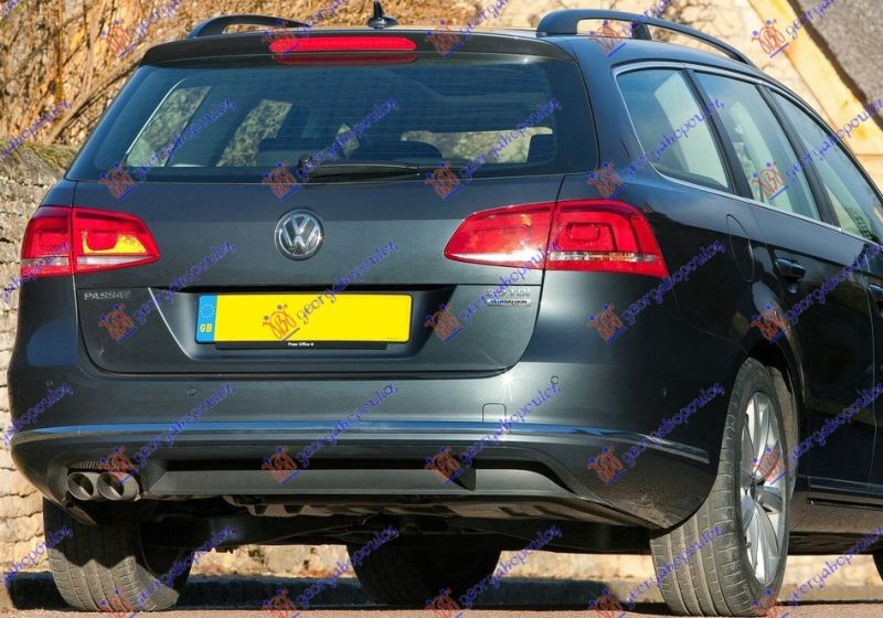 Lajsna stražnjeg branika krom karavan
