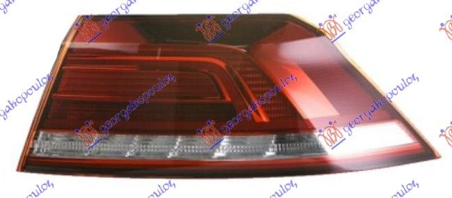 Štop lampa vanjska limuzina LED (DONJI ŽMIGAVAC) (HELLA)