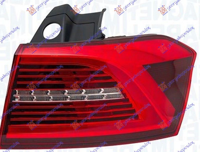 Štop lampa vanjska karavan LED (SREDNJI ŽMIGAVAC) (MARELLI)