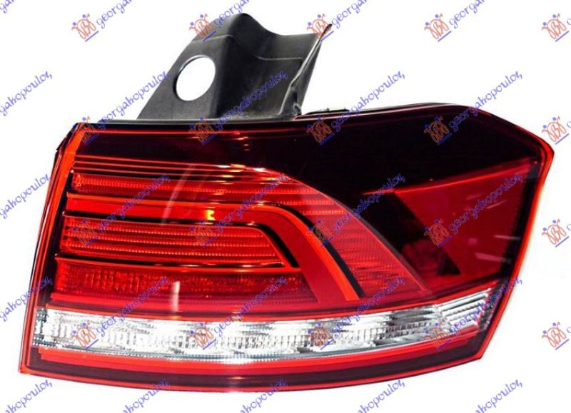 Štop lampa vanjska karavan LED (DONJI ŽMIGAVAC) (E)