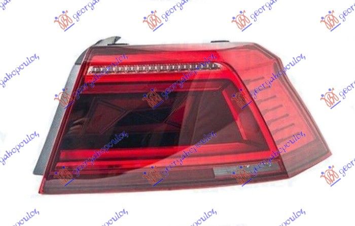 Štop lampa vanjska limuzina LED dinamička (MARELLI)
