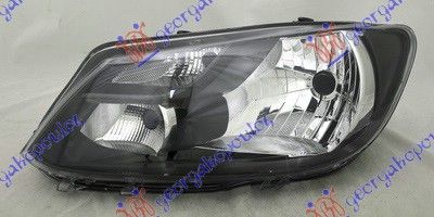 Far električni (CRNI OKVIR) (H4) (E) (S MOTOROM) (TYC)