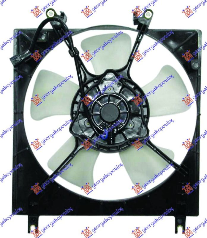 Ventilator hladnjaka komplet (BENZIN)