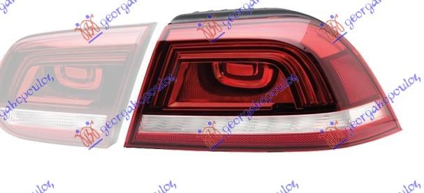 Štop lampa vanjska zatamnjena LED (HELLA)