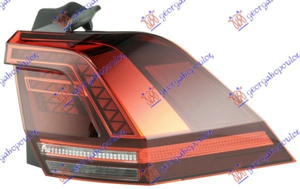 Štop svjetlo vanjska strana smoked LED (HELLA)