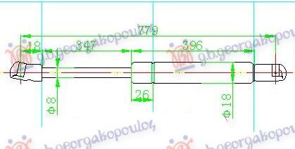Amortizer haube (779L-285N)