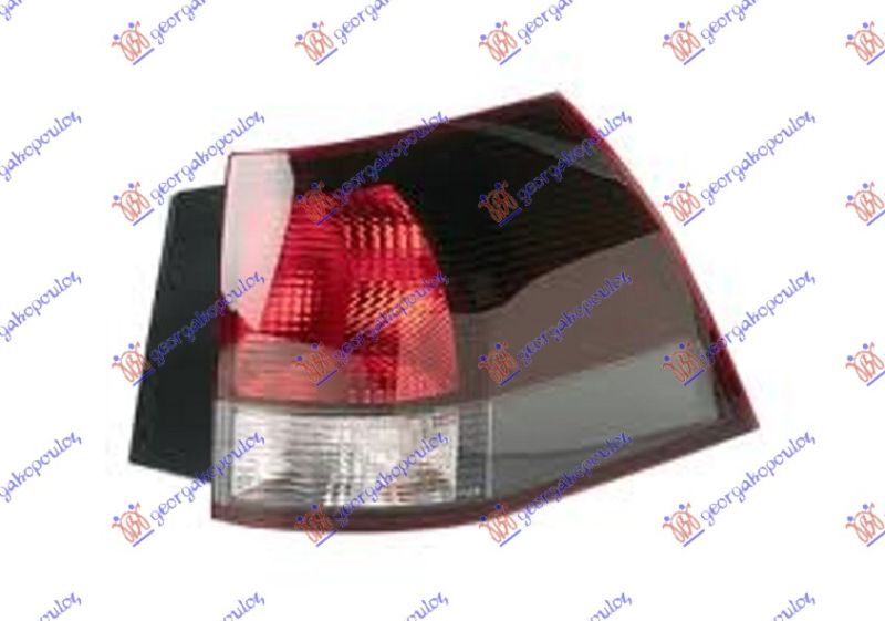 Štop lampa vanjska karavan (ZATAMNJENI ŽMIGAVAC) (E)