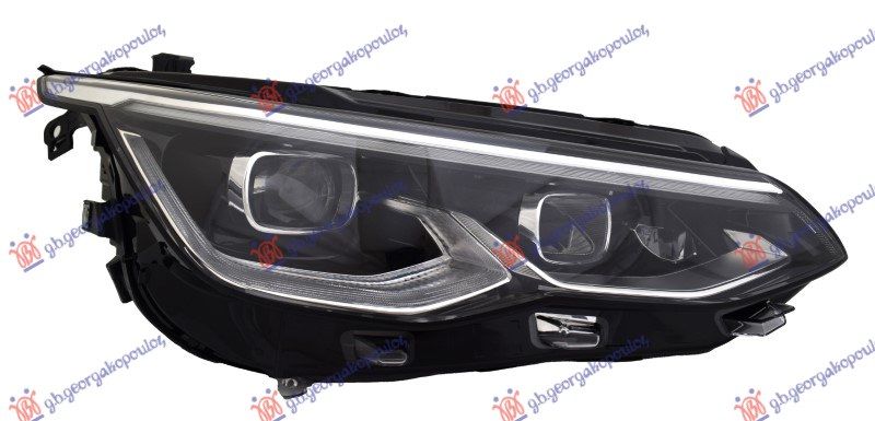 Far električni krom LED plus (E) (TYC)