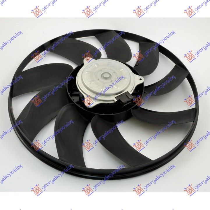 Ventilator hladnjaka (MOTOR + VENTILATOR) benzin (VALEO)