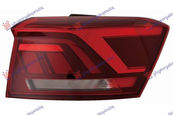 Štop lampa vanjska LED crna (E)