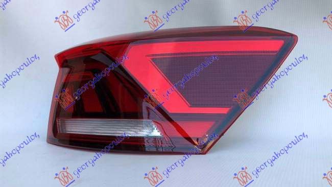 Štop lampa vanjska LED crna (MARELLI)