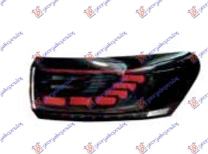 Štop lampa vanjska 3d LED dinamična (O)