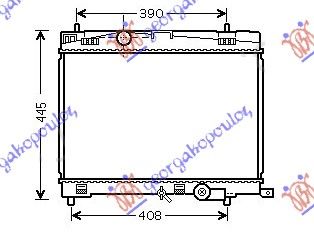 Hladnjak motora benzin 1.33 vvt-i (73/74KW) (09-11) (350X480)