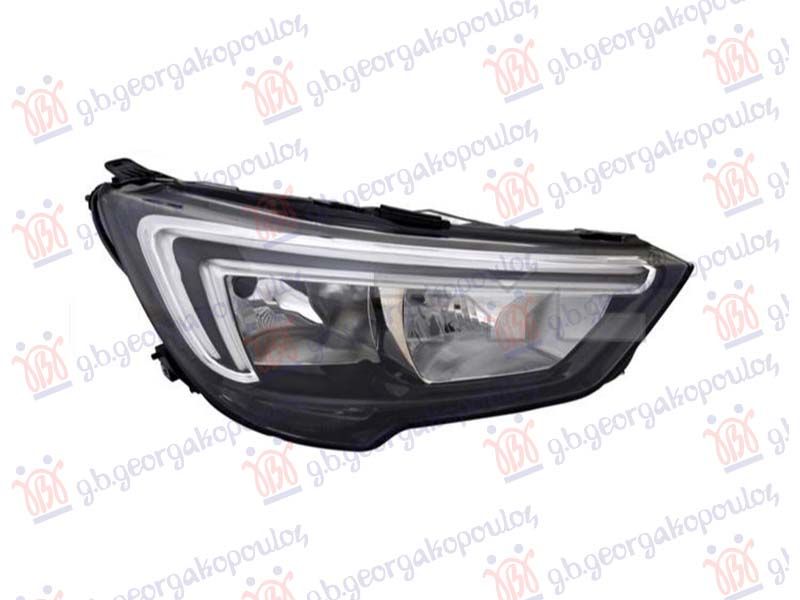Far električni s LED drl (E) (TYC)
